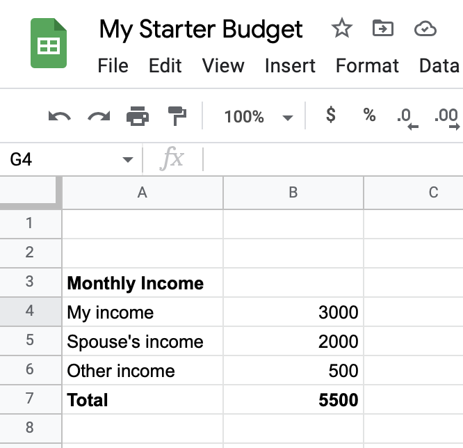 How To Make A Budget With Google Sheets BudgetSheet Articles News 